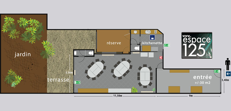 salle pour fêtes 30 personnes